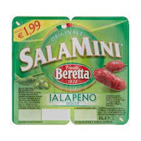 Picture of BERRETTA SALAMINI JALAPENO DOLCE 85GR
